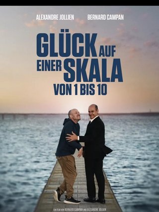Glück auf einer Skala von 1 bis 10
