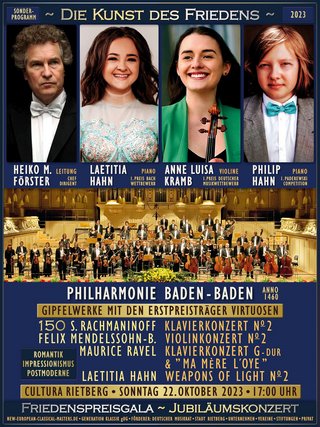 Anne Luisa Kramb, Laetitia Hahn, Philip Hahn - Jubiläumskonzert