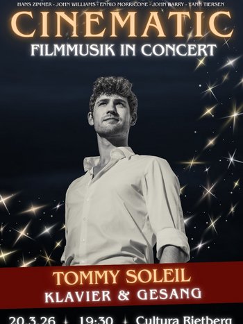 Link zur Veranstaltung Cinematic – Filmmusik in Concert am 20.03.2026