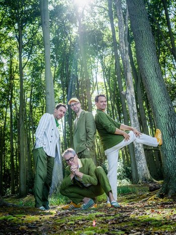 Link zur Veranstaltung Vier Typen. Vier Mikrofone. Sonst nichts. am 03.10.2026